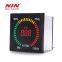 AC 220V 72mm*72mm box shape square indicator frequency meter with led