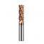 HRC 45-68 Solid carbide end mill for metal 4flute with coating welcome OEM