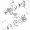 High Quality Loader Hydraulic Part Single Pump 705-22-36060 Pilot Tandem Pump WA450-1-A Gear Pump