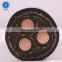 12/22kv 3 core 150 sqmm copper power cable screened with copper tape