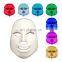 facial beauty therapy device 7 color led light face mask