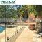 Indoor 304 316 Swimming Pool Casting Square Glass Fence Stainless Steel Railing Glass Spigot