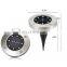 8LED Solar Power IP65 Waterproof Pathway Disk Landscape Portable Outdoor Garden Solar Lawn Light