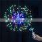 Multicolor Hanging Starburst String Light 120Leds DIY Firework Copper Fairy Garland Christmas Outdoor Lights Twinkle Light