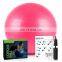 New Design Custom Logo Therapy Anti Burst Yoga Ball,Custom Yoga Ball