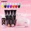 Soak off long lasting temperature color changing chameleon poly gel acrylic nail kit with nail tips lamp professional on sale