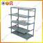 Custom slat shoe shelf display