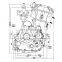 High Quality Motorcycle Engine CBD250CC Water Cooled Built-In Reverse Gear Motorcycle Engine Assembly