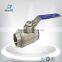 China Supplier 2 PCS 2Inch Two Ways Stainless Steel Female Thread Ball Valve