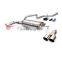 exhaust system for Volvo V40 electric exhaust valve catback with quad double tip