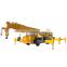 Safe and reliable mini truck hydraulic construction mobile truck with crane air conditionar flatbed truck mounted crane