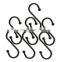playground S-hook for combination climbing net fastener