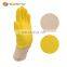 gloves latex powder free work gloves safety construction for work Sewing Yellow nitrile latex wrinkling gloves