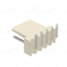Denentech Sell Well Product 2.50mm Pitch Single Row Male Right Angle Wafer Header Connector