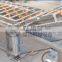 Bubble type full automatic mushroom cleaning machine lettuce bubble cleaning and cutting machine