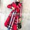 custom brandHot  Selling In Stock Amazon  Style Hot Sale High Quality New Color Matching Autumn Fashion Long  Elegant Women Coat