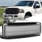 Car chrome front grille for Ford 2005-2007 F250 Rivet Grille Gloss Black Car Front Grills high quality factory headlamps