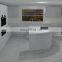 Popular Modern Look Hotel Project Matt Silver Grey Kitchen Pantry Cupboard