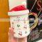 Classic Design Cute White Wholesale Custom Christmas Ceramic Cup Luxury Logo Coffee Mug Warmer