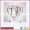Magnetic Photo Block Heart Shape Acrylic Wedding Photo Frame