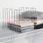 Metal Wire Closet Shelf Divider and Separator for Storage Organization in Bedroom, Bathroom, Kitchen, Office