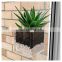 Window Suction Plant Pot - Square Shape, Window Planter with Suction Cup for Flower, Herbs, Indoor Home Kitchen Decor Plant Pots