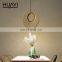 HUAYI Factory Wholesale Iron Aluminum Indoor Modern Design Bedroom Living Room LED Pendant Lamp