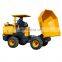 self loading mini site dumper 3tons CE construction machine farm dumper truck.