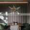 Nordic Modern Living Dining Room Pendant Light Bedroom Chandelier Lamp Creative Simple Design LED Pendant Light