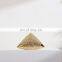 Modern Luxury Hand Painting Gold Triangle Ceramic Home Accessories Living room Decoration