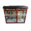 China Electric Commercial Popcorn Machine Production Line with Warming Showcase