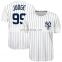High quality Wholesale price Baseball uniform training sportswear for men 100% polyester striped baseball jersey uniform