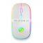 Amazon Lithium Battery Led Light Colorful 2.4Ghz RGB Gaming Usb Rechargeable Wireless Mouse