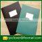 PP stationery A4 L shape plastic folder with slash pocket