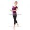 Comfortable Short Sleeve Fabric Yoga Wear (9410)