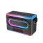 Wholesale OEM professional KTV speaker subwoofer RGB  dancing light portable  wireless 30w karaoke party speaker