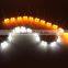 Hop-D007 S8 Universal Dual color Flexible LED DRL,flexible drl led strip