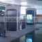 Floor stand touch screen lcd kiosk display double screen /kiosk stand pc touch screen