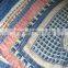 2016 Newest Vintage Blue Small Elephant Printed Women Cotton Scarf with Tassels