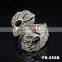 Fashion gold plated jewelry wedding diamond ring