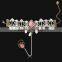 New Elegant Charm Retro Bridal Women Lace Hollow Bracelet Wristband Rose Ring