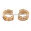 Earring, Fashion Gold Jewelry Crystal Zircon Stunning Brass Earring, Earring Jewelry Wholesale P9287