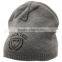 high quality knitting wool beanie hats for men