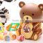 cute 690 cartoon tu mini teddy bears jar packing jelly