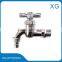 Wall mounted outdoor brass faucet/Garden water mixer bibcock tap/brass garden decorative faucets/Washing machine faucet tap