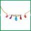 Sprayed Candy Charms Necklace