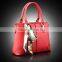 2016 European style fashion large capacity handbag shoulder messenger bag lady bow