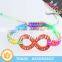 Wholesale New Childrens Fashion Silicone Glow Charm Bracelet