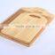 Manufacturer of custom All bamboo cutting board Groove guide design suspensibility antibacterial mouldproof cutting board