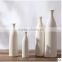 2016 factory sales Cheap white unique ceramic flower vases wholesales